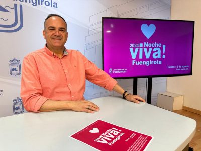 El edil de Comercio presenta la Noche Viva Fuengirola 2024
