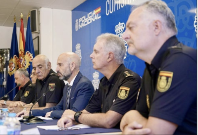 Policía científica en Málaga